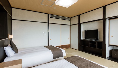 Habitación tradicional con 2 camas individuales, no fumadores (Japanese-style room)