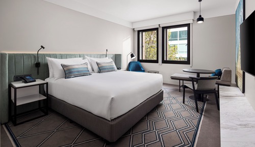 Habitación Premier, 1 cama de matrimonio grande (King Heritage Room, Bourke St View)