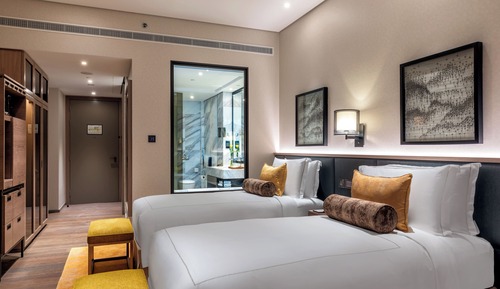 Taj Club, Habitación Club, 2 camas individuales, balcón