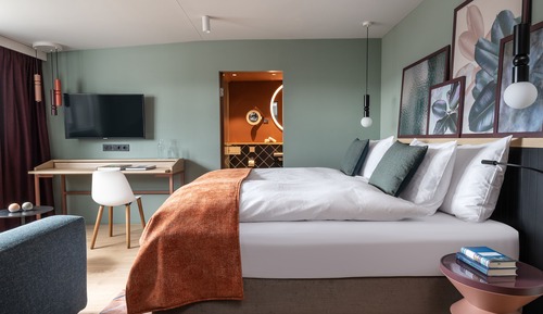 Habitación Business doble, 1 cama de matrimonio grande