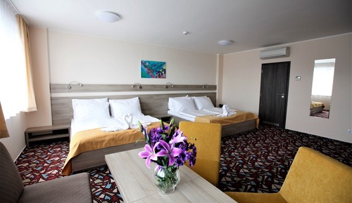 Habitación cuádruple Deluxe, 2 camas de matrimonio