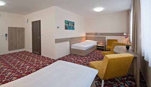 Habitación con 2 camas individuales, accesible para personas con discapacidad