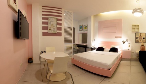 Suite estudio, 1 cama de matrimonio