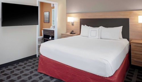 Estudio, 1 cama de matrimonio grande con sofá cama