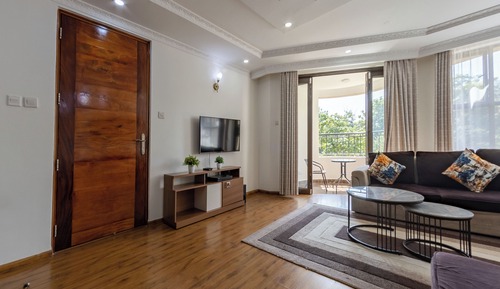 Apartamento familiar, 4 habitaciones, vistas al jardín