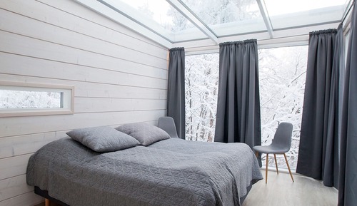 Comfort Chalet, 2 Twin Beds, Bay View, Overwater