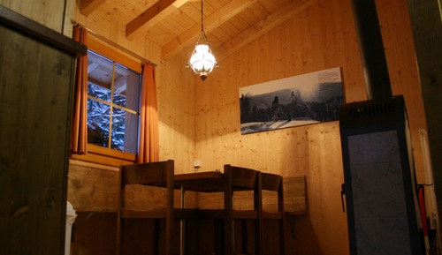 Bungalow, baño compartido