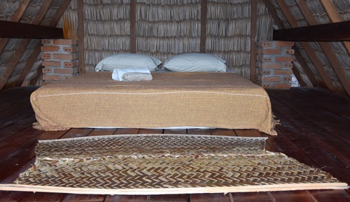 Cabaña romántica, 1 cama de matrimonio