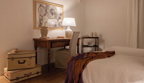 Habitación de diseño con 1 cama doble o 2 individuales