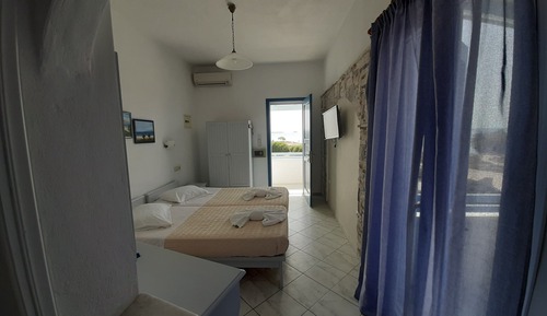Habitación doble, vistas al mar