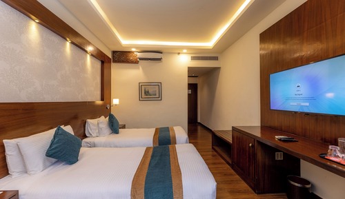 Habitación estándar con 1 cama doble o 2 individuales
