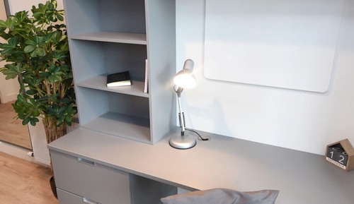 Habitación doble, baño privado