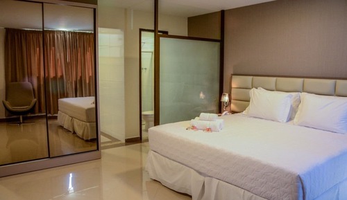 Habitación de lujo con 1 cama doble o 2 individuales (Suite Top)