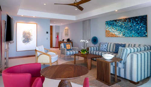 Suite Premier, 1 cama de matrimonio grande, piscina privada, frente al mar