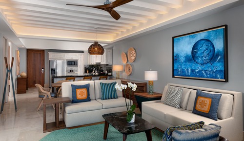 Suite, 2 habitaciones, cocina, vistas parciales al mar
