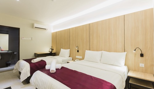 Habitación triple familiar