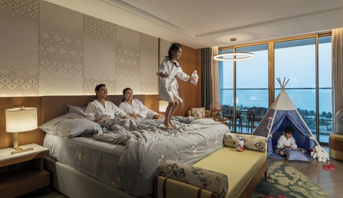 Habitación Deluxe, 1 cama de matrimonio grande, vistas al mar