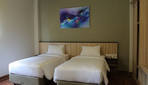 Habitación superior con 2 camas individuales