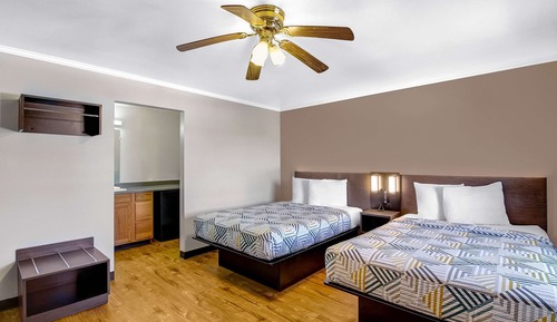Habitación Deluxe, 2 camas dobles, no fumadores, frigorífico y microondas