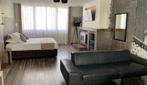 Habitación ejecutiva doble, 1 cama de matrimonio, en la zona del patio