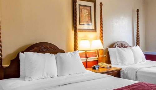 Habitación, 2 camas de matrimonio, accesible para personas con discapacidad, no fumadores
