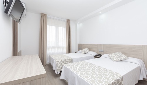 Habitación triple familiar
