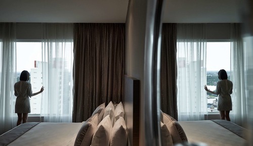 Habitación familiar, varias camas