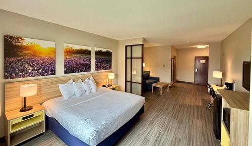 Suite estudio, 1 cama de matrimonio grande, accesible en silla de ruedas, no fumadores (Mobility)