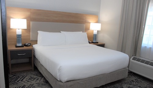 Suite estudio, 1 cama de matrimonio grande, ducha adaptada (Mobility Accessible)