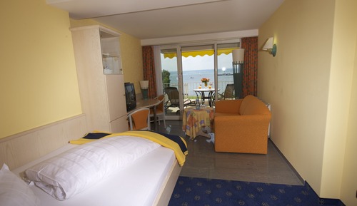 Habitación individual, vistas al lago