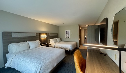 Habitación estándar, 2 camas de matrimonio