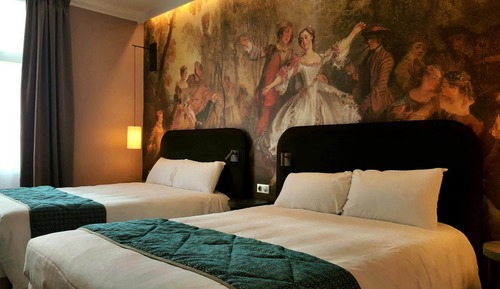 Habitación cuádruple clásica, 2 camas dobles