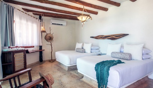 Bungalow, vistas al jardín (2 Queen Beds)