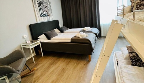 Habitación familiar, 2 camas individuales, no fumadores