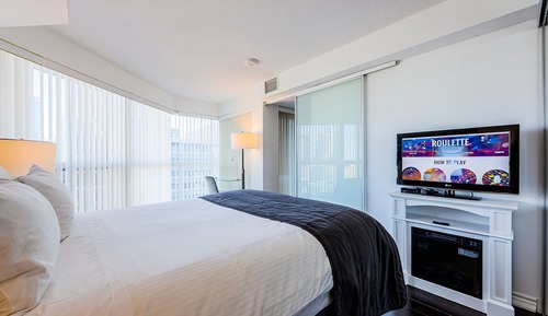 Suite presidencial, 2 habitaciones, cocina, vistas a la ciudad (2 Sofa Beds)