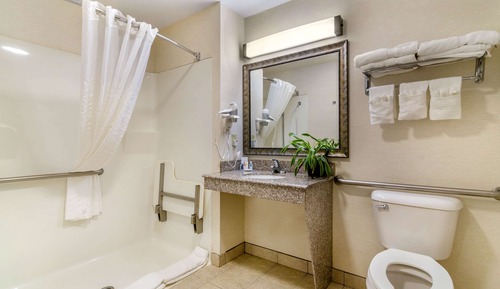Habitación, 2 camas de matrimonio, accesible para personas con discapacidad, no fumadores
