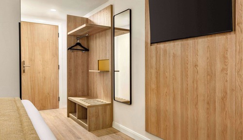 Habitación estándar, 1 cama de matrimonio grande con sofá cama