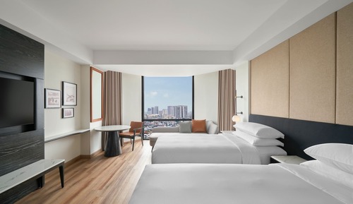 Habitación Club, 2 camas individuales, no fumadores, vistas a la ciudad
