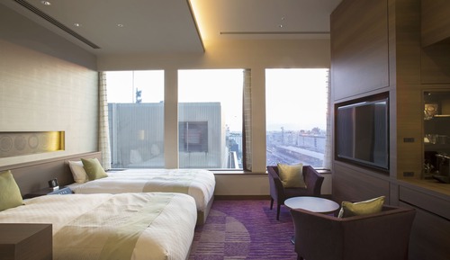 Habitación superior con 2 camas individuales, no fumadores (13th Floor, Deluxe Twin)