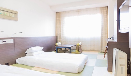 Habitación tradicional con 2 camas individuales, no fumadores (Japanese TATAMI)