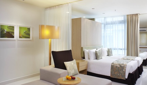 Suite estudio, 1 cama de matrimonio grande