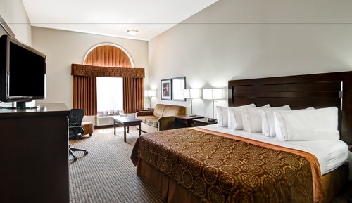 Suite, 1 cama de matrimonio grande con sofá cama