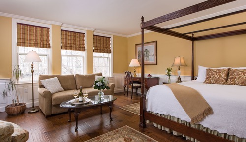 Habitación, 1 cama de matrimonio grande con sofá cama, baño privado