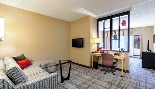 Suite, 2 camas de matrimonio, accesible para personas con discapacidad, no fumadores
