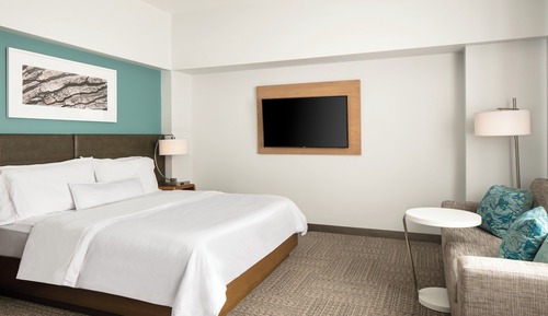 Habitación estándar, 1 cama de matrimonio grande con sofá cama