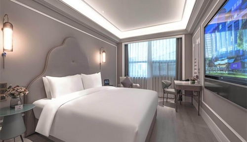 Habitación superior, 1 cama de matrimonio grande