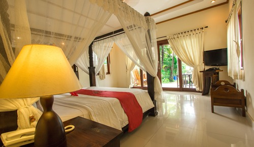 Suite, vistas al jardín