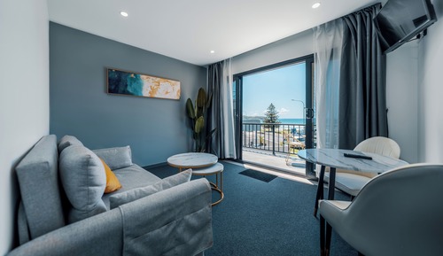 Habitación Deluxe, vistas al mar (Queen)