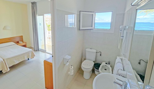 Habitación estándar doble, vistas al mar