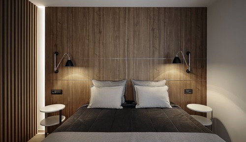 Suite Deluxe, 1 cama de matrimonio grande con sofá cama